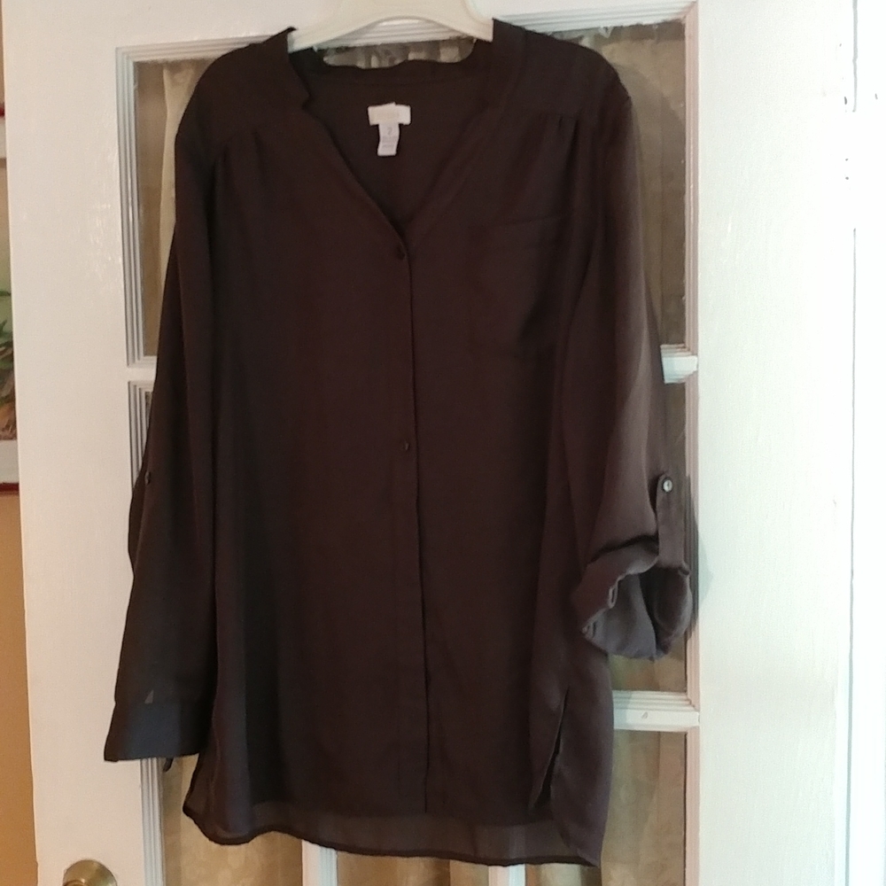 Chico's - brown top